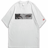 Cherry Pulse Static Tee – Cream White