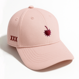 Cherry Bomb Statement Cap – Blush Pink