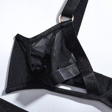 Mesh See-Through Suspender Sexy Lingerie Set