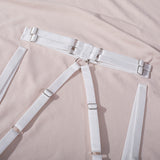 Mesh Sheer Hollow Bandage Sexy Lingerie Set