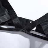 Mesh See-Through Suspender Sexy Lingerie Set