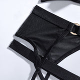 Mesh See-Through Suspender Sexy Lingerie Set