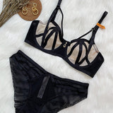 Ultra-Thin Lace Lingerie Set